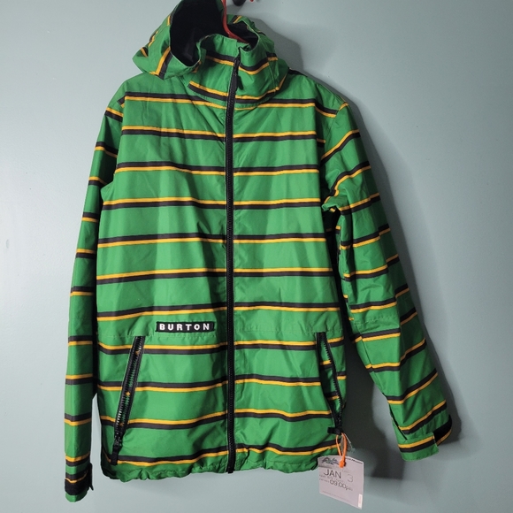 Striped Slytheryn Snowboard Jacket Xs 
